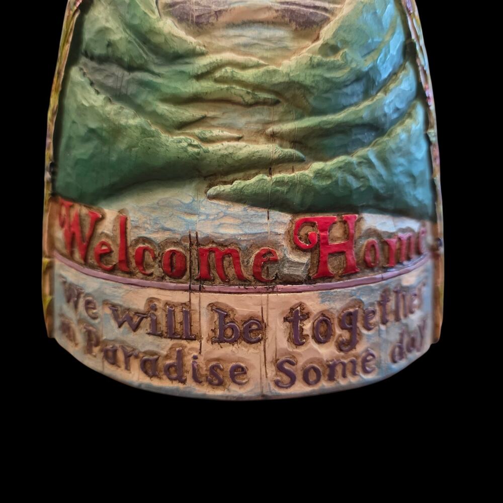 Jim Shore 4003513 "Peaceful Journey" Angel Figurine Enesco 11" Praying Memoriam - Picture 3 of 13